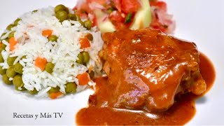 Muslos de Pollo en una deliciosa salsa [upl. by Kayla449]