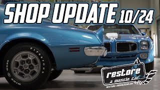 Restore A Muscle Car Shop Update 1024 [upl. by Atiekal]