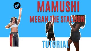 Mamushi Megan The Stallion EASY DANCE TUTORIAL Beginner Friendly [upl. by Leonelle]