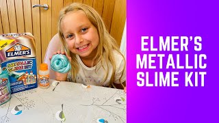 Elmer’s metallic slime kit [upl. by Labors349]