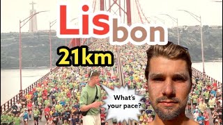 21km Halfmarathon Lisbon 2022 ansgaryt [upl. by Nealson556]