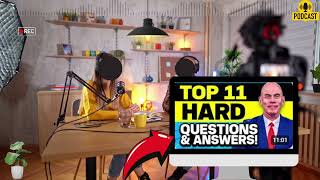 Greatest Answers to 11 Hard Interview Questions  Popular Hard Job Interview Questions [upl. by Reginnej]