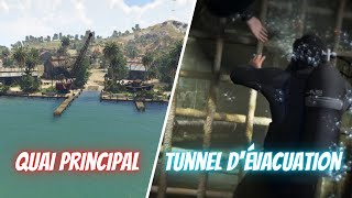 📷 Tous les POINTS DINFILTRATION de Cayo Perico TutoGuide Complet  Tunnel dévacuation etc [upl. by Eilahs617]