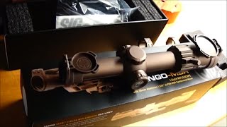 Sig Tango MSR 16x24mm With 30mm Mount Is In [upl. by Ytok]