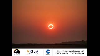 ESID080 2023 Annular 2023October14 162227 UTC Eclipse Soundscapes Recording [upl. by Schaaff882]