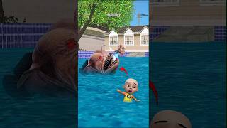 SEREM UPIN IPIN DI GIGIT IKAN MONSTER TERGELAK DI DUNIA‼️ [upl. by Akinimod]