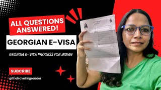 All Questions Answered for Georgia EVisa  How to Apply Georgia EVisa for Indians [upl. by Ahsaya]