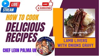 Lamb Livers with onions gravy [upl. by Nnylirak]