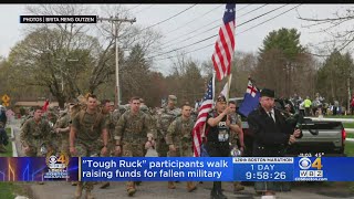 Fallen Soldiers And First Responders Honored With Tough Ruck Walk In Concord [upl. by Olds]