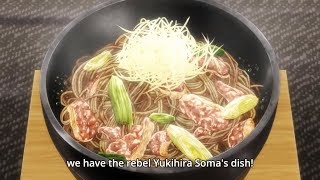 Shokugeki no Soma Season 4 Episode 12  Somas Dish Tasting [upl. by Anastasia]