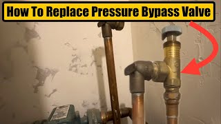 How To Replace NewYorker Boiler Pressure Differential Pressure ByPass Valve Part 4 of 5 [upl. by Mail]