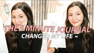 5 Incredible Ways The 5 Minute Journal CHANGED MY LIFE After 2 Years  TIPS [upl. by Armallas683]