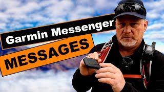 How to Message on the Garmin inReach Messenger [upl. by Larena78]