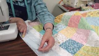 Make a Baby Quilt  Part 4  Fabric Selection amp Assembly [upl. by Livvi713]