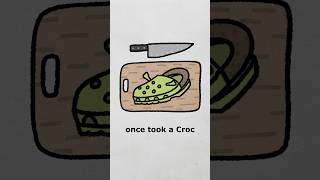 Are Crocs actually edible [upl. by Omsare]