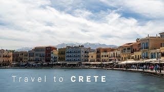 Travel to Crete  a timelapse film from Greece Chania Lissos Gorge Hora Sfakion Samaria Gorge [upl. by Koeppel]