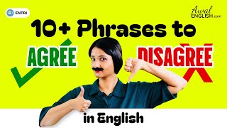 How to Agree amp Disagree While Speaking English Without Making Any Mistakes  Advanced English Lesson [upl. by Llerdnek]