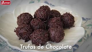 Receta de Trufas de Chocolate  Gourmet [upl. by Skricki]