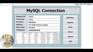 How to Connect to MySQL Database Insert Update and Delete in Java NetBeans  Full Tutorial [upl. by Leirej504]