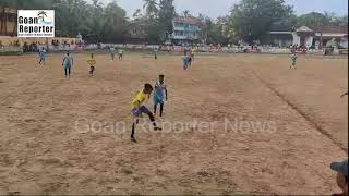 Goan Reporter News Dunes Sports Club Mandred Defeats Chandor Club 32 to Reach Semifinals [upl. by Yekim]