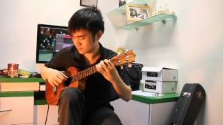 Castle in the Sky 天空之城 Ukulele Steven Law [upl. by Assiran440]