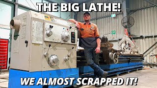 The BIG Lathe Update  Workshop Machinery  Setup and Leveling [upl. by Ennove342]