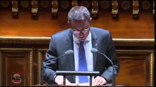 Explication de vote de Stéphane Ravier au Sénat sur la réforme du droit dasile [upl. by Auric]