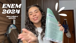 DAILY VLOG  2° dia do enem pré e pós prova meu relato e o que eu achei sobre o enem 2024 [upl. by Yeldah]