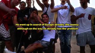 Baby Gang FT Morad  Casablanca english lyrics english translation [upl. by Kemble874]