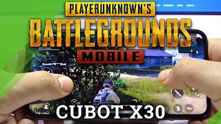 CUBOT X30  PubG Gameplay amp Graphics Settings [upl. by Meehaf]