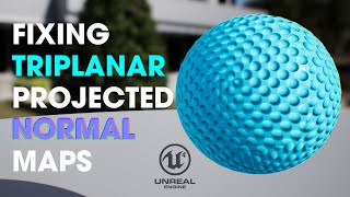 UE4 Tutorial 101 — Texture Projection 33  Triplanar Normal Maps [upl. by Apurk]