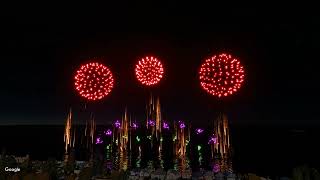 HD EXO  Growl FWSim Pyromusical [upl. by Ruphina]