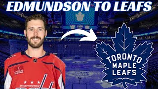 Breaking News NHL Trade  Joel Edmundson Traded to Toronto Maple Leafs [upl. by Fionnula449]