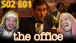 the office season 2 episode 1 The Dundies  Arab Muslim Brothers Reaction [upl. by Hendren131]