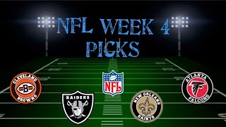 NFL Week 4 Smoky Joe Vegas Spread Picks LOL [upl. by Angela]