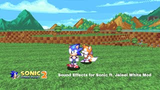 Sonic Robo Blast 2  Sound Effects for Sonic ft Jaleel White Mod [upl. by Aicen]