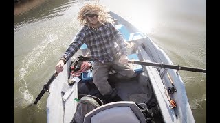 HOW TO ROW A DRIFT BOAT FLY FISHING [upl. by Cheke]