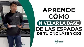 Tutorial para nivelar espadas de CNC Láser CO2 Stanser [upl. by Roz]