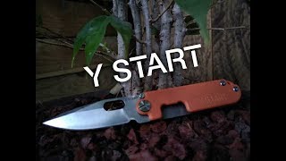 Y START LK5009 Folding Knife ORANGE quot jadore quot [upl. by Whatley]