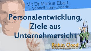 Personalentwicklung Ziele aus Unternehmersicht [upl. by Kippar]