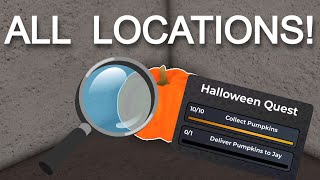 ALL 10 🎃 LOCATIONS 🔍 HALLOWEEN EVENT Bromsgrove Roblox [upl. by Arika]