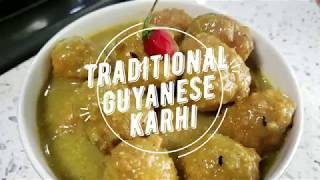 Guyanese Karhi  Made with Freshly Ground Dhal Episode 73 [upl. by Mylo]