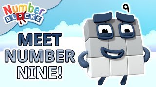 Numberblocks Meet Number Nine  Learn to Count  Meet the Numberblocks [upl. by Hgieloj702]