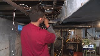 Erie resident gifted new HVAC furnace air conditioner thanks to ‘Feel the Love’ program [upl. by Nodnal]