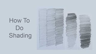 How To Do Shading Step By Step  Pencil Sketch [upl. by Aihppa]