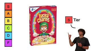 Ranking Cereals From S Tier To F Tier [upl. by Harle]