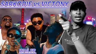 Sarkodie  Jailer ft Victony Official Video KENYAN REACTION🇰🇪🇬🇭🇳🇬 [upl. by Notsehc]