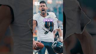 Justin Tucker DROPPABLE 🏈 fantasyfootball [upl. by Leeland]