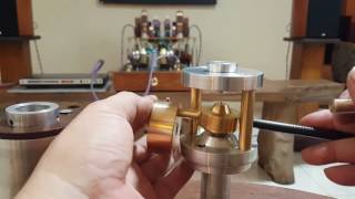 My DIY Tonearm Magnet schroeder Styleclone Attitube [upl. by Dannie]