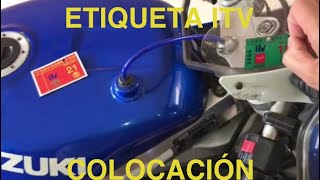 Colocación correcta de tarjeta V9 de itv en motos y método de colocación [upl. by Burnsed]